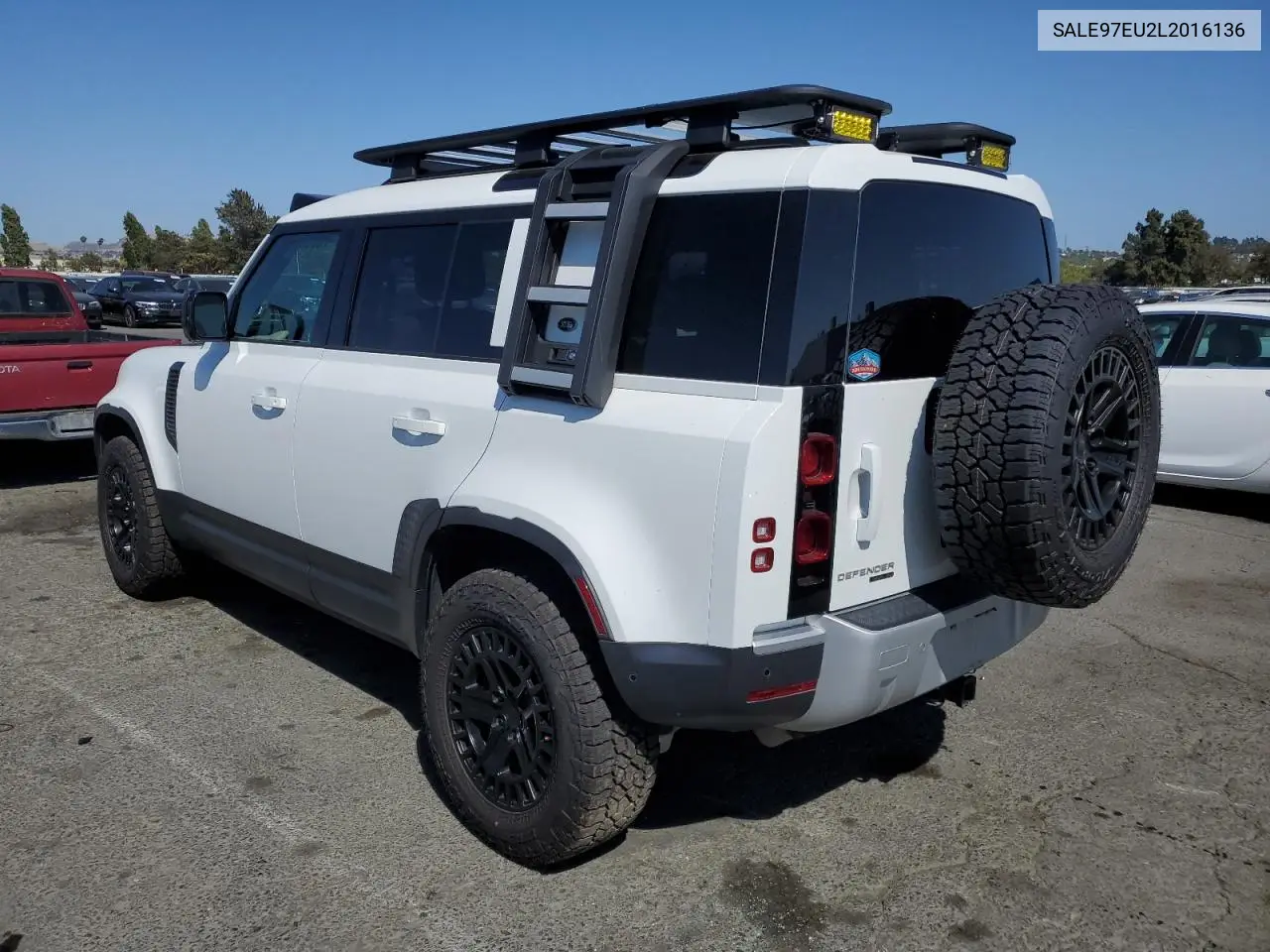 2020 Land Rover Defender 110 Hse VIN: SALE97EU2L2016136 Lot: 60335485