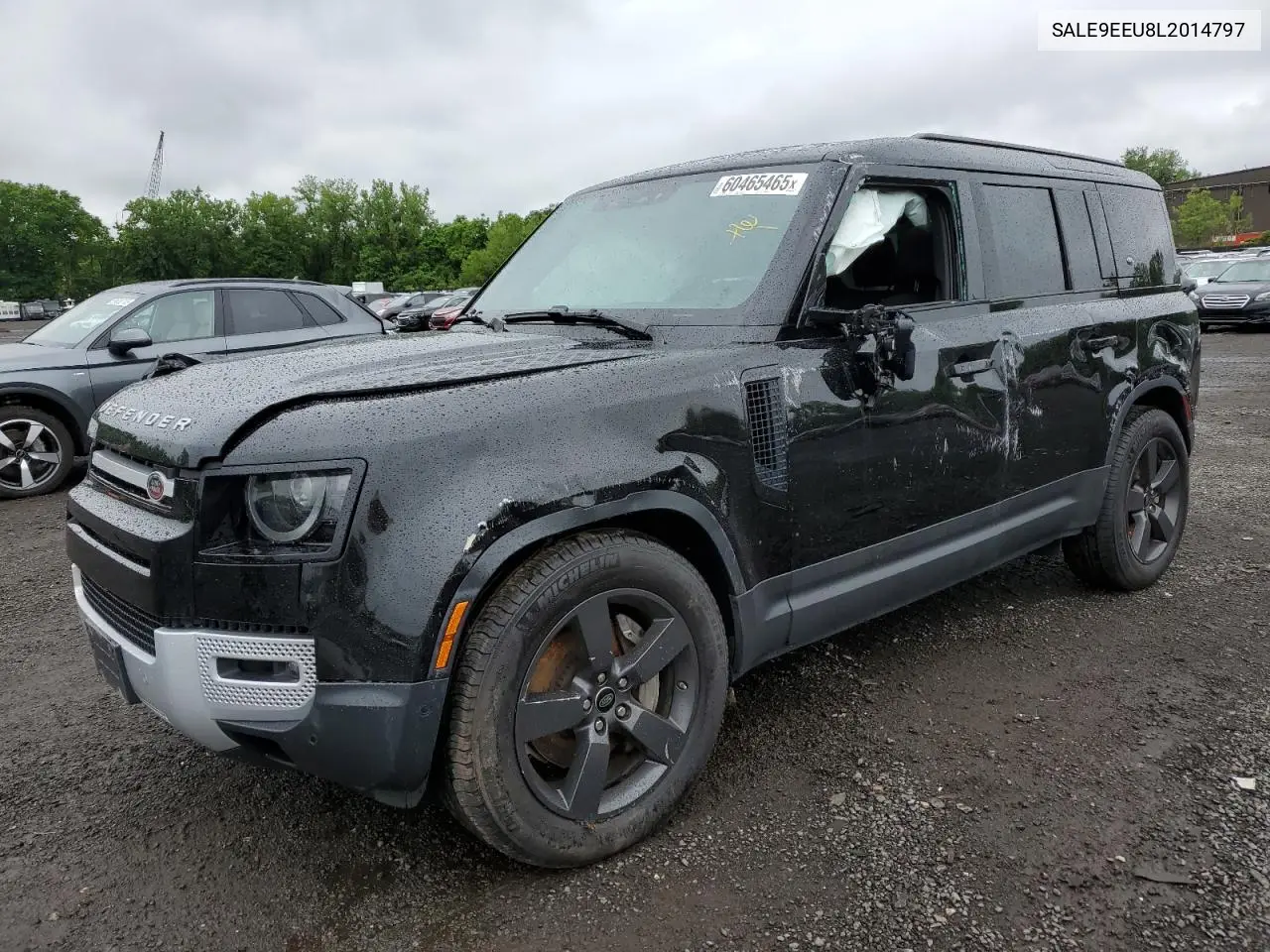2020 Land Rover Defender 110 Hse VIN: SALE9EEU8L2014797 Lot: 60465465