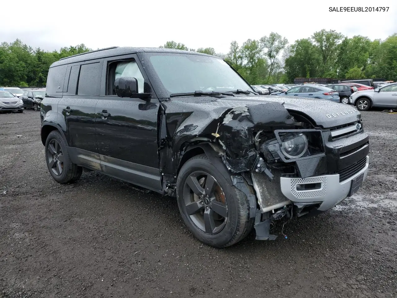 2020 Land Rover Defender 110 Hse VIN: SALE9EEU8L2014797 Lot: 60465465