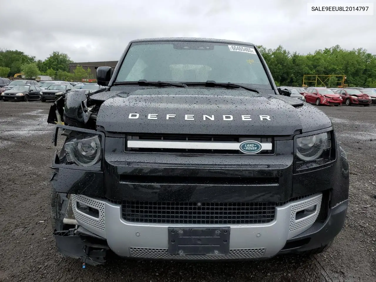 2020 Land Rover Defender 110 Hse VIN: SALE9EEU8L2014797 Lot: 60465465