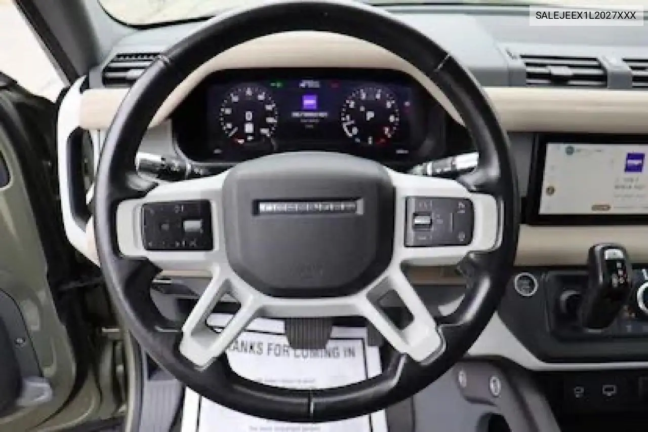 2020 Land Rover Defender 110 S VIN: SALEJEEX1L2027XXX Lot: 60865155