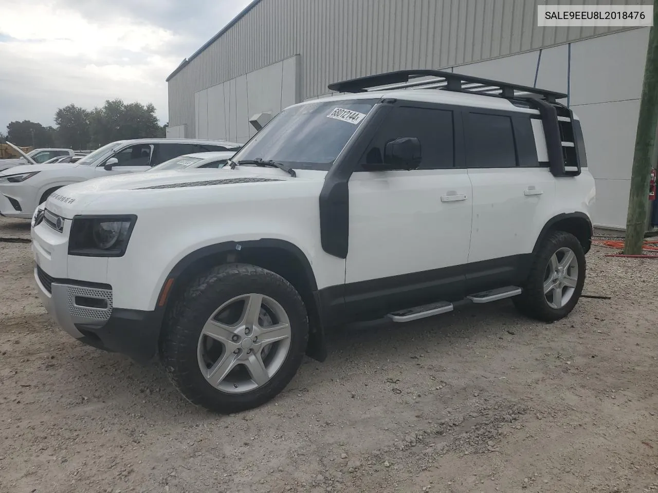 2020 Land Rover Defender 110 Hse VIN: SALE9EEU8L2018476 Lot: 68012144