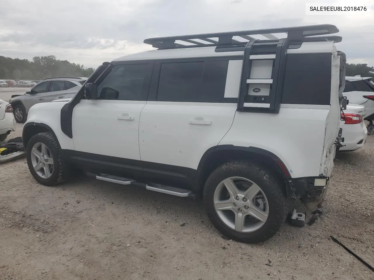 2020 Land Rover Defender 110 Hse VIN: SALE9EEU8L2018476 Lot: 68012144