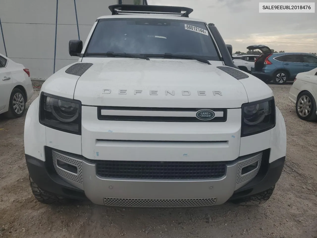 2020 Land Rover Defender 110 Hse VIN: SALE9EEU8L2018476 Lot: 68012144