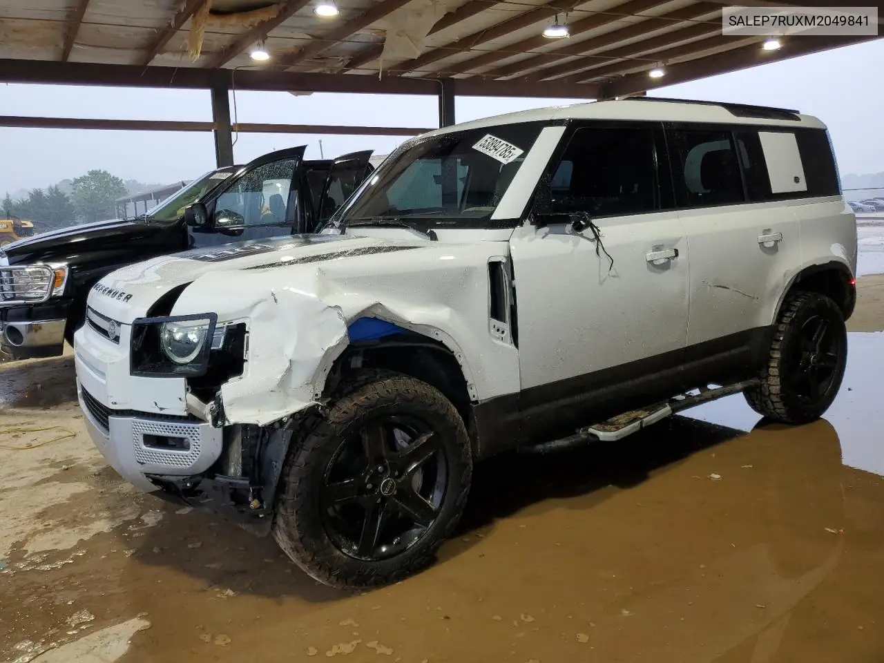 2021 Land Rover Defender 110 Se VIN: SALEP7RUXM2049841 Lot: 53894785