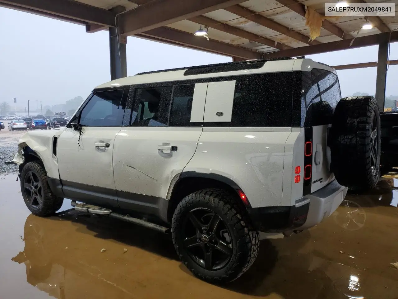 2021 Land Rover Defender 110 Se VIN: SALEP7RUXM2049841 Lot: 53894785
