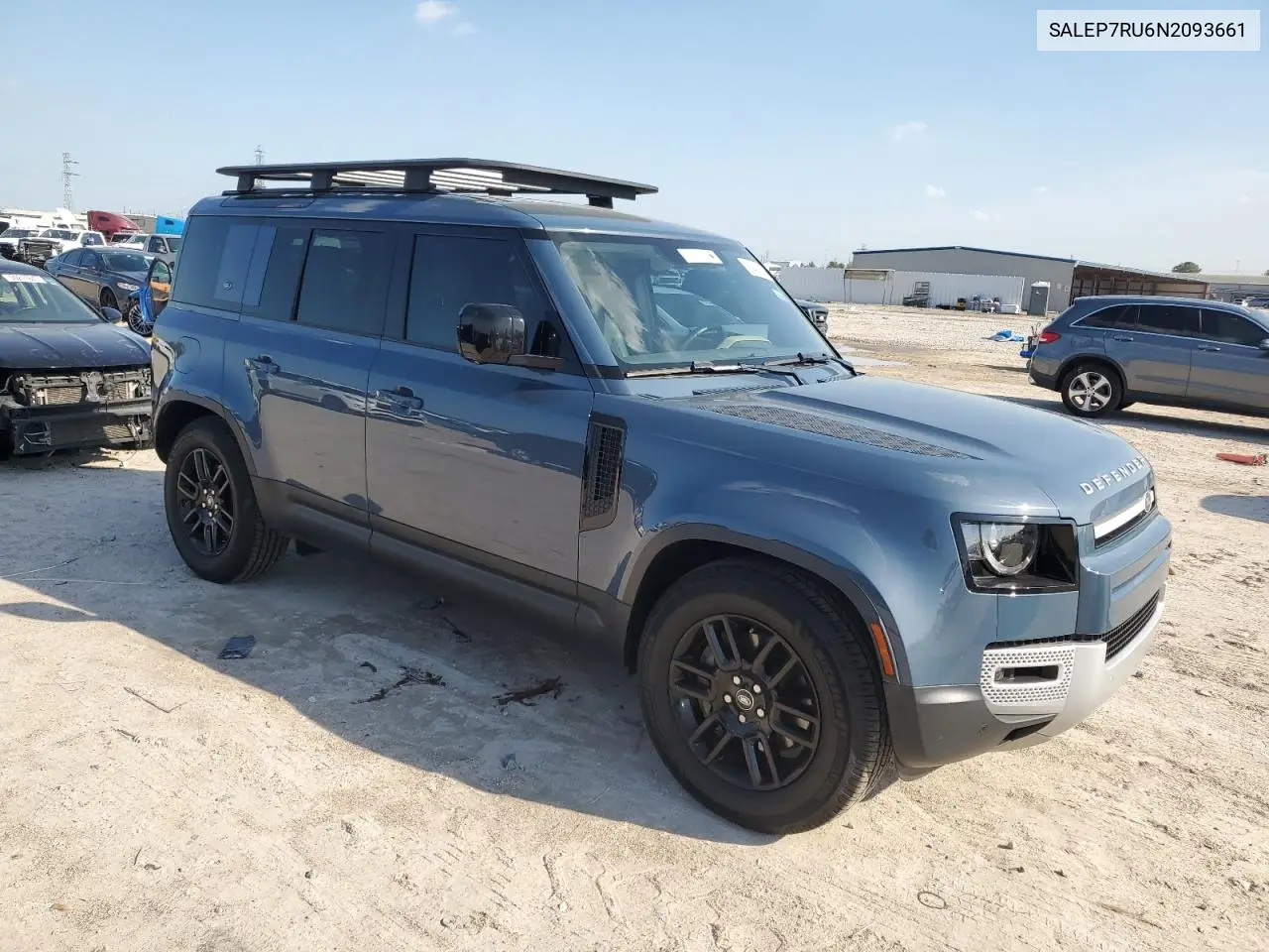 2022 Land Rover Defender 110 Se VIN: SALEP7RU6N2093661 Lot: 50461855