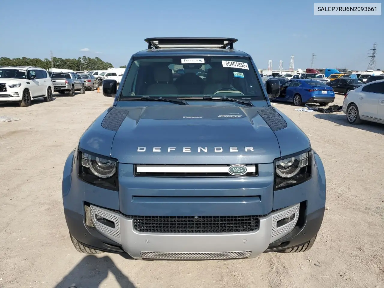 2022 Land Rover Defender 110 Se VIN: SALEP7RU6N2093661 Lot: 50461855