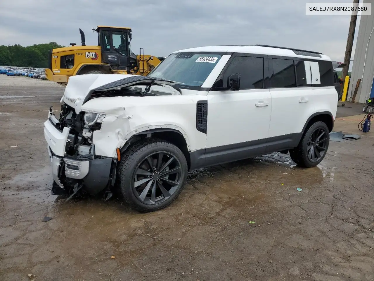 2022 Land Rover Defender 110 S VIN: SALEJ7RX8N2087680 Lot: 56124435