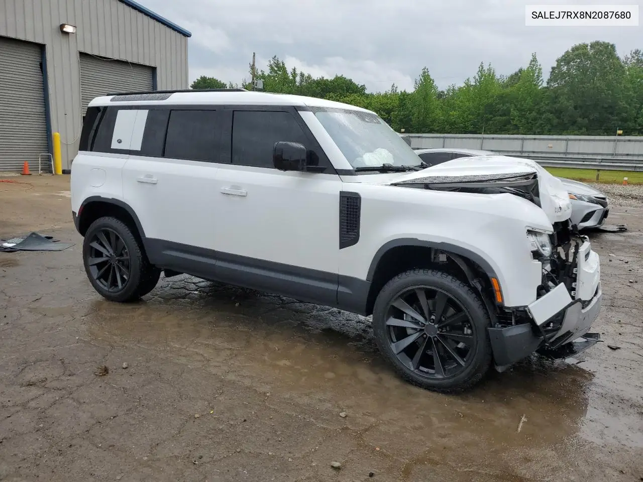 2022 Land Rover Defender 110 S VIN: SALEJ7RX8N2087680 Lot: 56124435