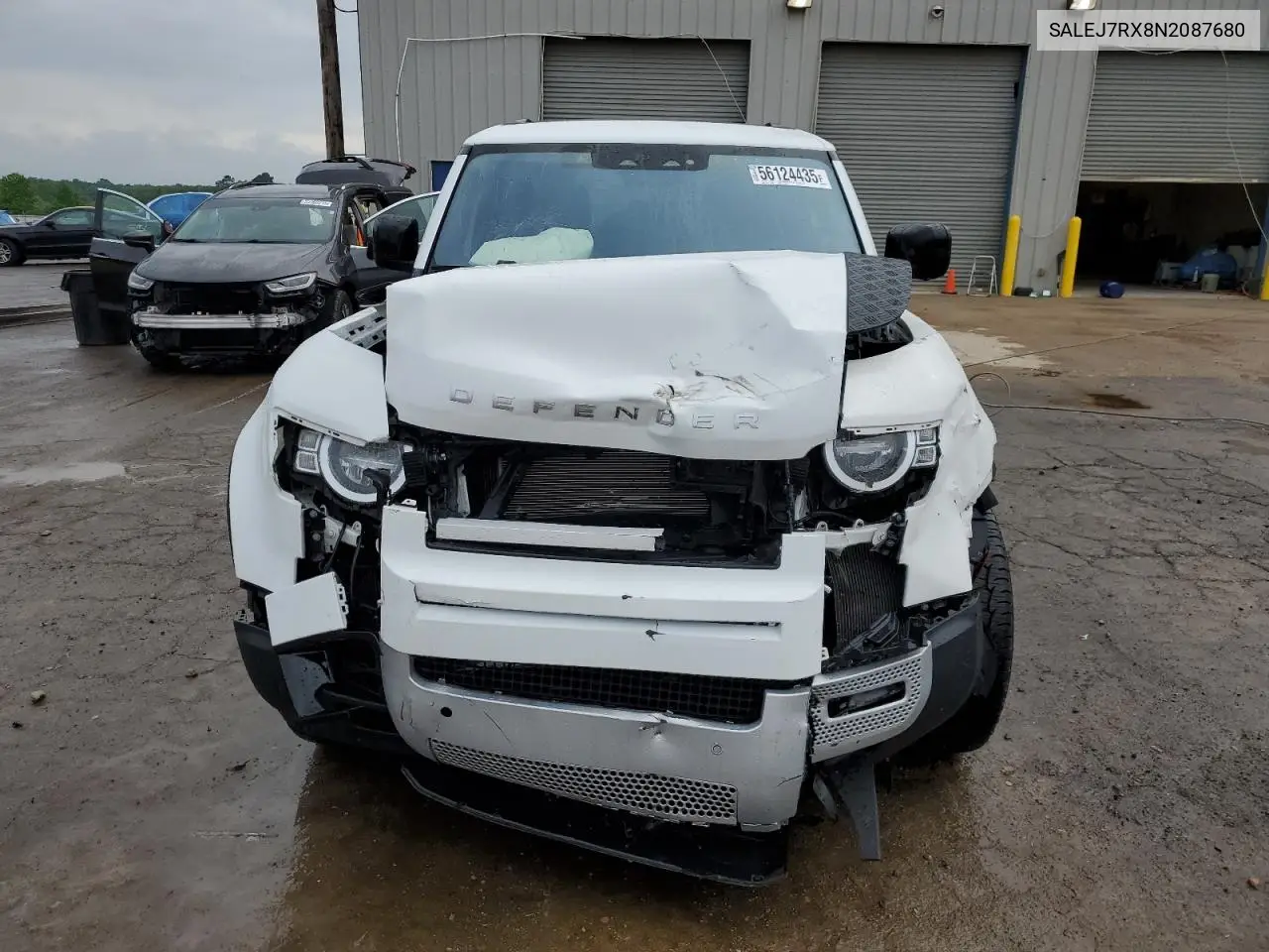 2022 Land Rover Defender 110 S VIN: SALEJ7RX8N2087680 Lot: 56124435