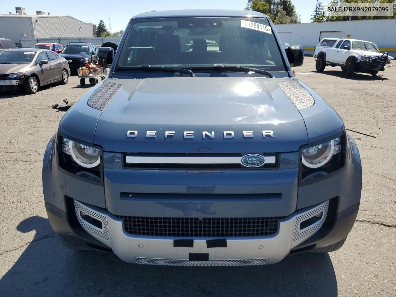 2022 Land Rover Defender 110 S VIN: SALEJ7RX9N2079099 Lot: 61398115