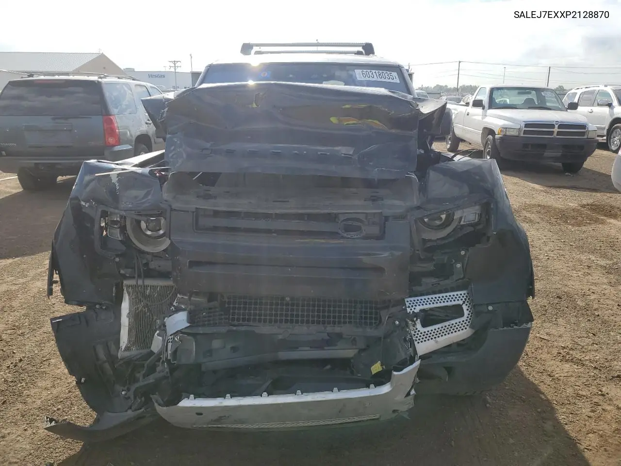 2023 Land Rover Defender 110 S VIN: SALEJ7EXXP2128870 Lot: 60318035