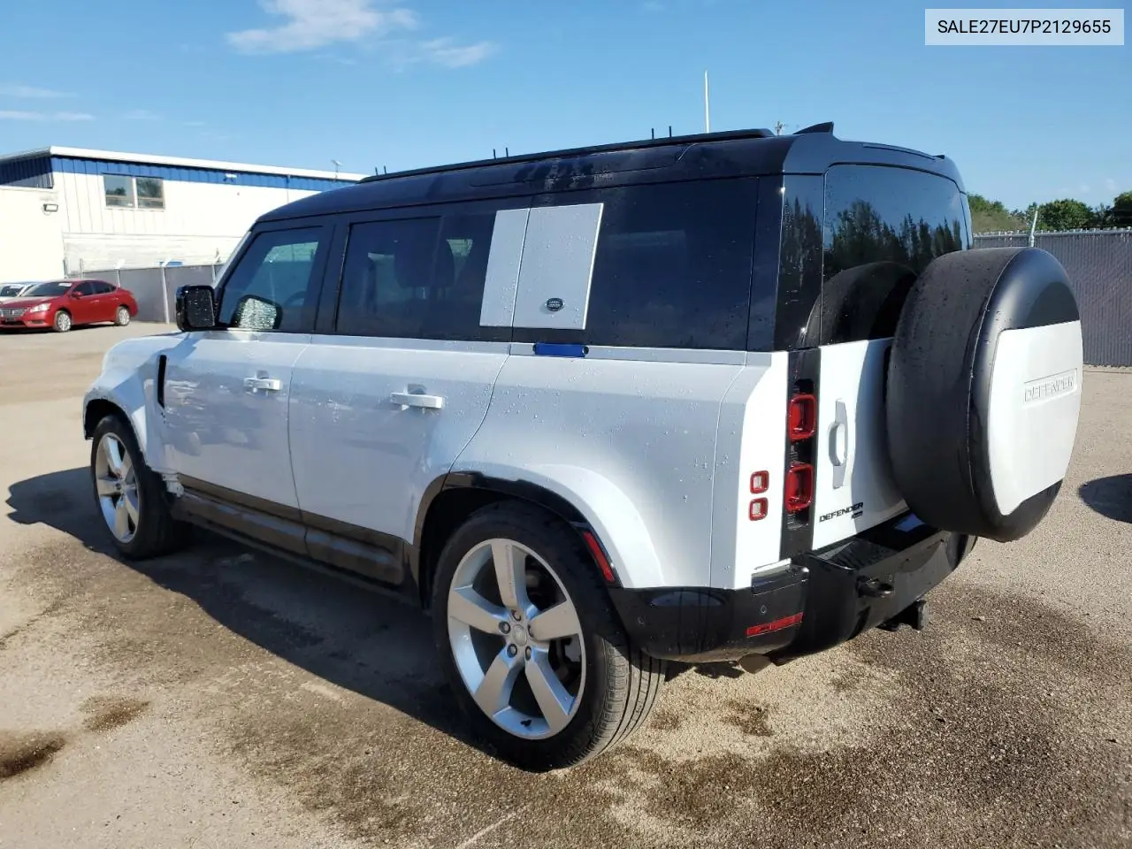 2023 Land Rover Defender 110 X-Dynamic Se VIN: SALE27EU7P2129655 Lot: 61627635