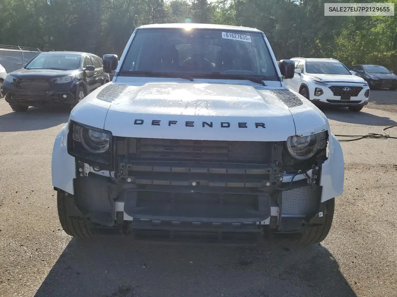 2023 Land Rover Defender 110 X-Dynamic Se VIN: SALE27EU7P2129655 Lot: 61627635