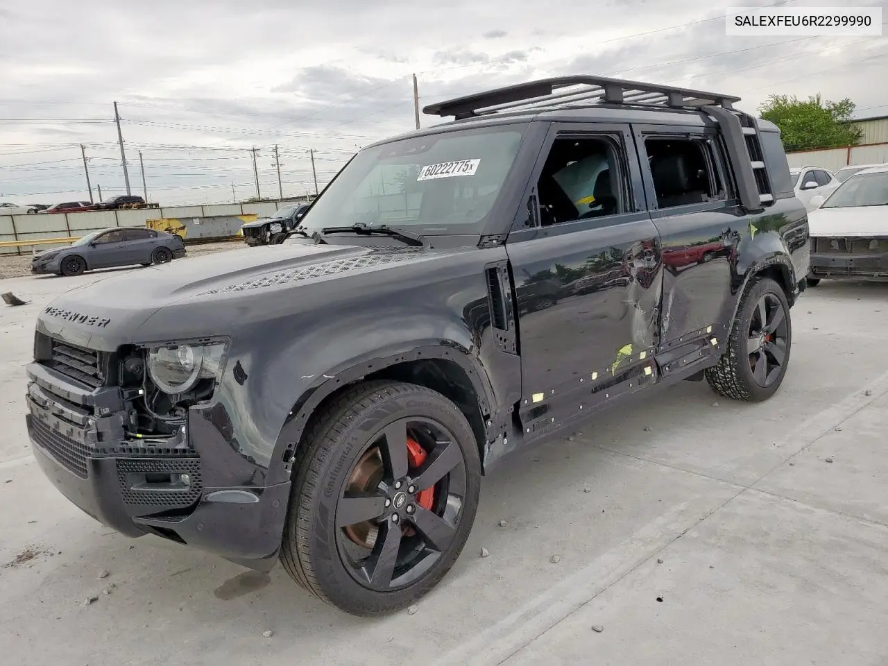 2024 Land Rover Defender 130 X VIN: SALEXFEU6R2299990 Lot: 60222775
