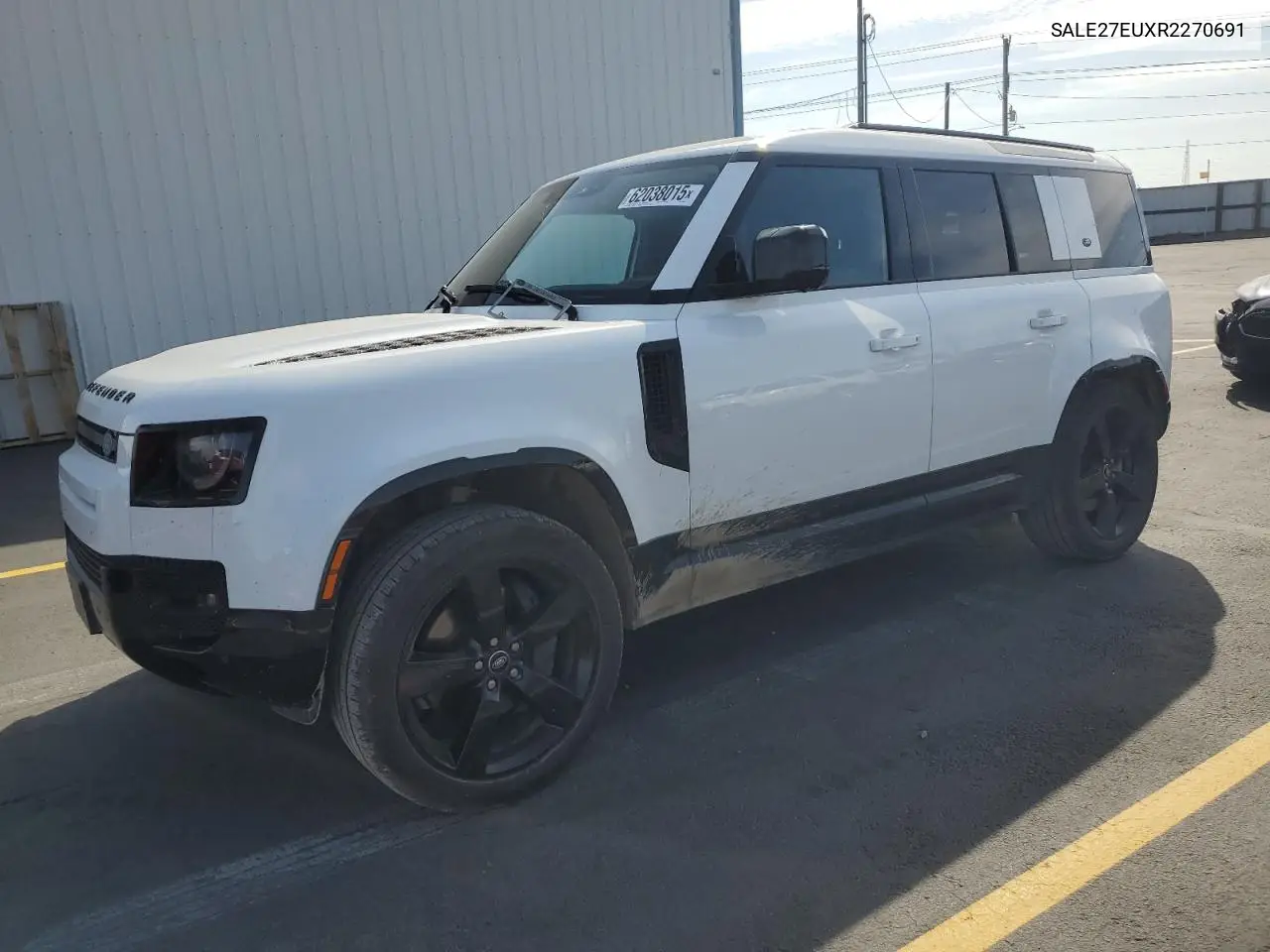 2024 Land Rover Defender 110 X-Dynamic Se VIN: SALE27EUXR2270691 Lot: 62038015