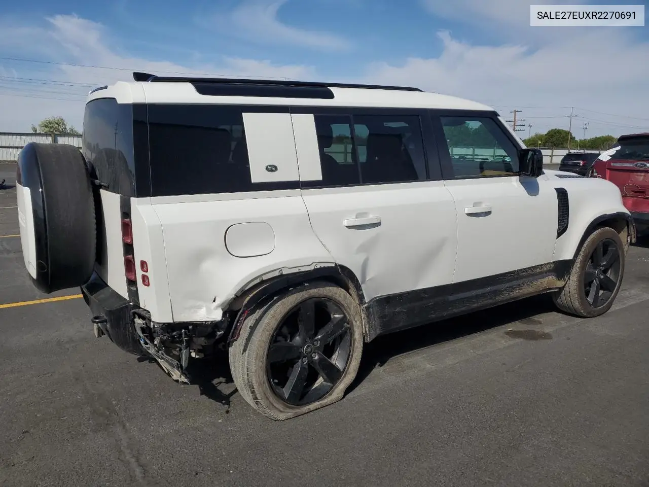 2024 Land Rover Defender 110 X-Dynamic Se VIN: SALE27EUXR2270691 Lot: 62038015