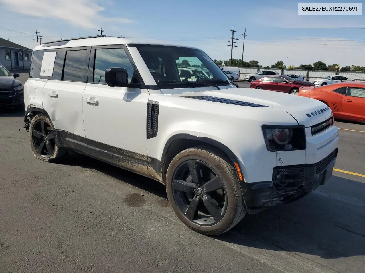 2024 Land Rover Defender 110 X-Dynamic Se VIN: SALE27EUXR2270691 Lot: 62038015
