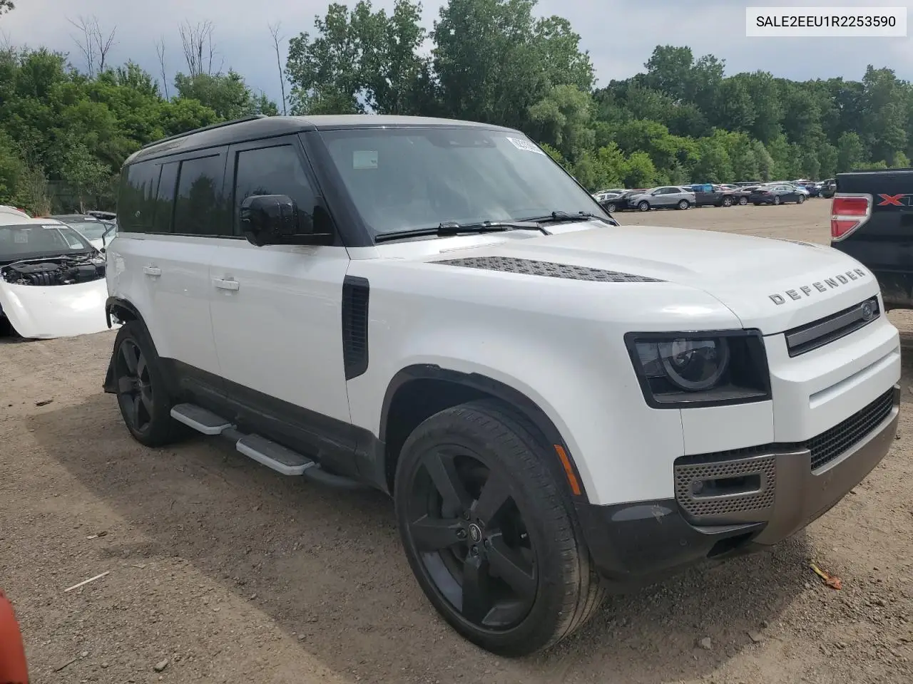 2024 Land Rover Defender 110 X-Dynamic Se VIN: SALE2EEU1R2253590 Lot: 62313695