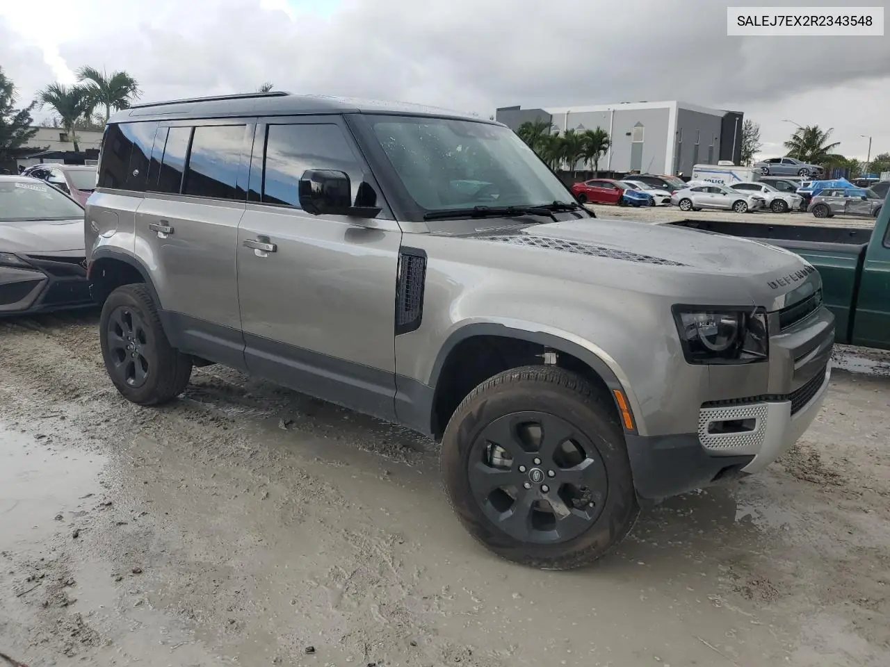 2024 Land Rover Defender 110 S VIN: SALEJ7EX2R2343548 Lot: 62401685