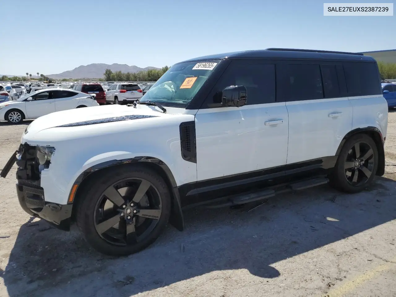 2025 Land Rover Defender 110 X-Dynamic Se VIN: SALE27EUXS2387239 Lot: 58196265