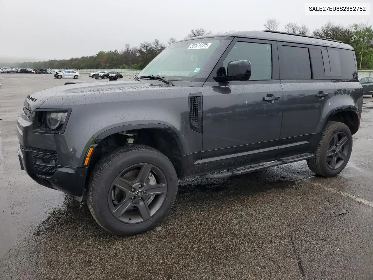 2025 Land Rover Defender 110 X-Dynamic Se VIN: SALE27EU8S2382752 Lot: 59121475