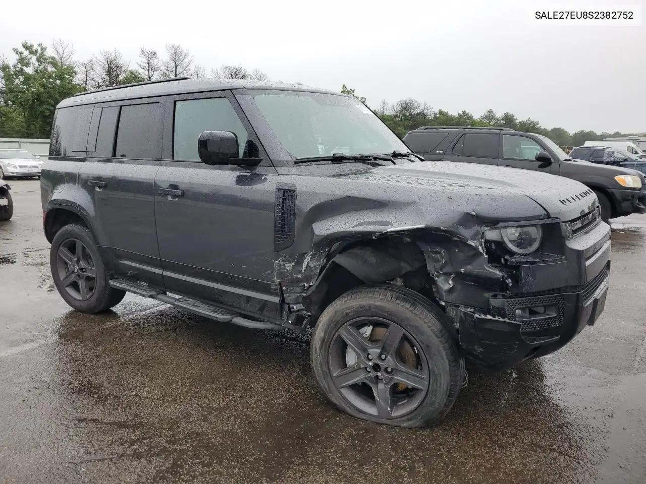 2025 Land Rover Defender 110 X-Dynamic Se VIN: SALE27EU8S2382752 Lot: 59121475