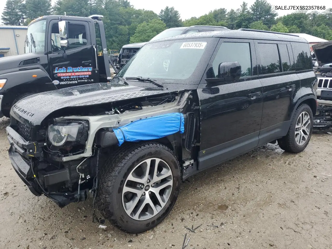 2025 Land Rover Defender 110 S VIN: SALEJ7EX5S2357868 Lot: 60537935