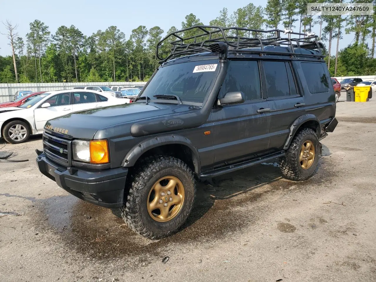 2000 Land Rover Discovery Ii VIN: SALTY1240YA247609 Lot: 58984765