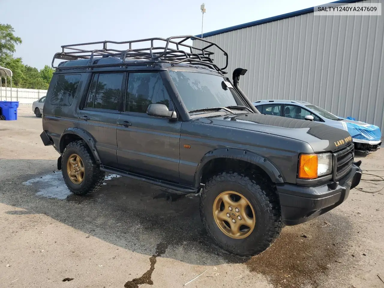 2000 Land Rover Discovery Ii VIN: SALTY1240YA247609 Lot: 58984765