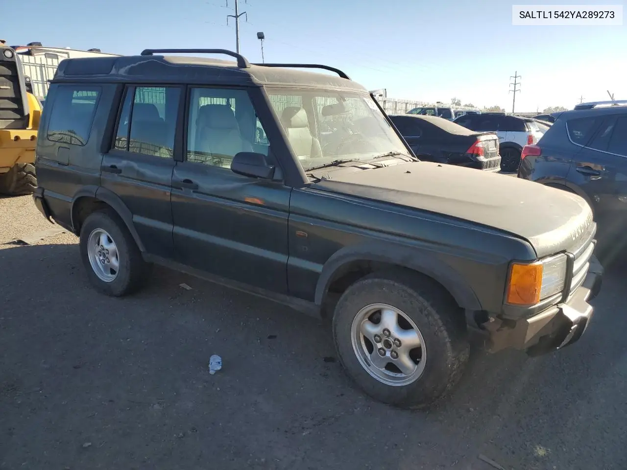 2000 Land Rover Discovery Ii VIN: SALTL1542YA289273 Lot: 62651495