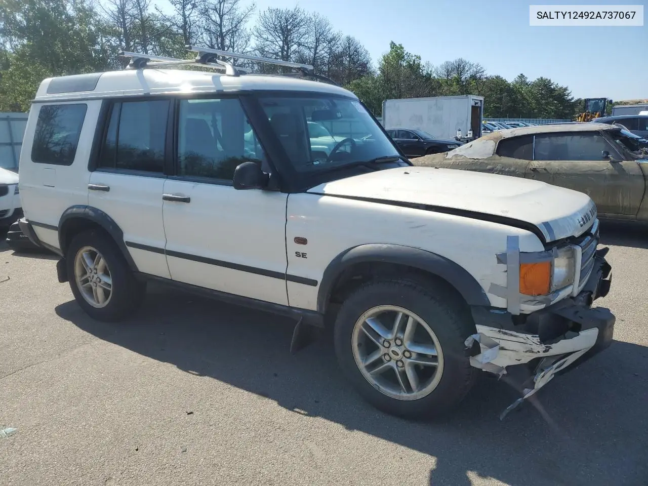 2001 Land Rover Discovery Ii Se VIN: SALTY12492A737067 Lot: 61757185