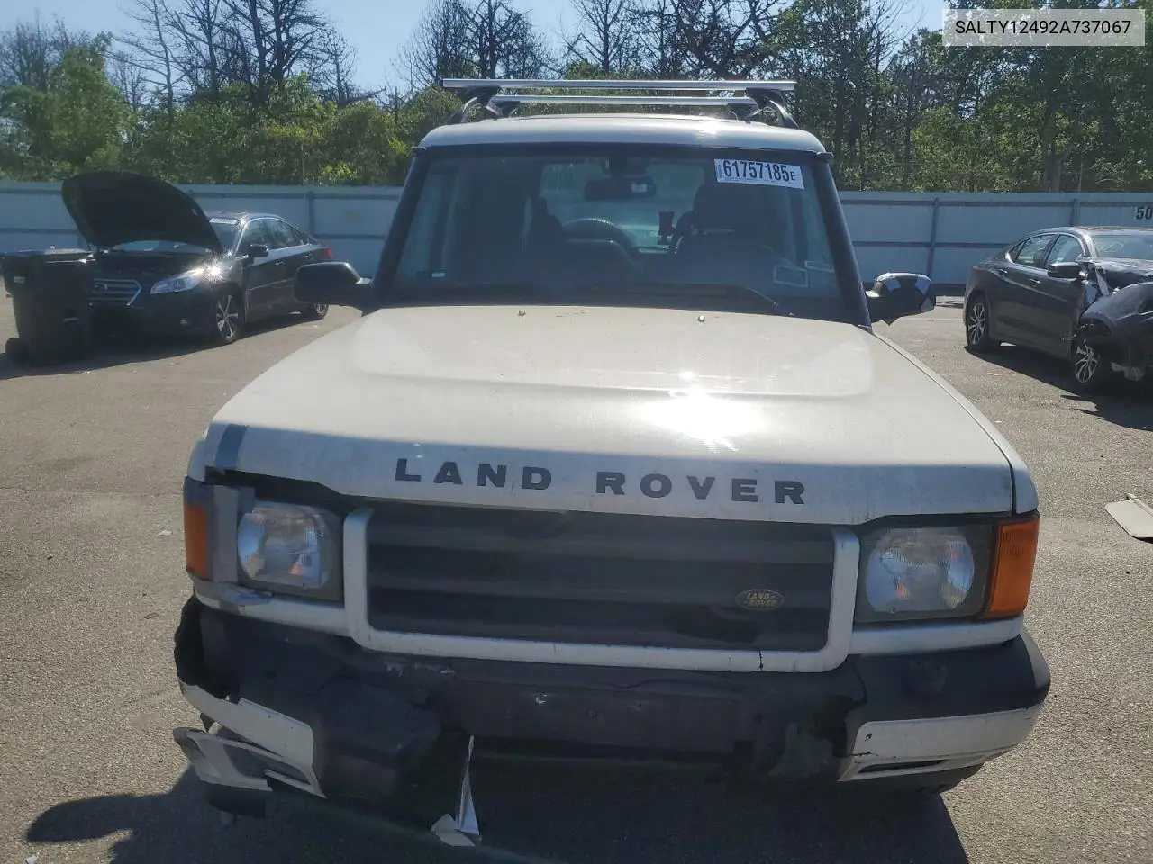 2001 Land Rover Discovery Ii Se VIN: SALTY12492A737067 Lot: 61757185