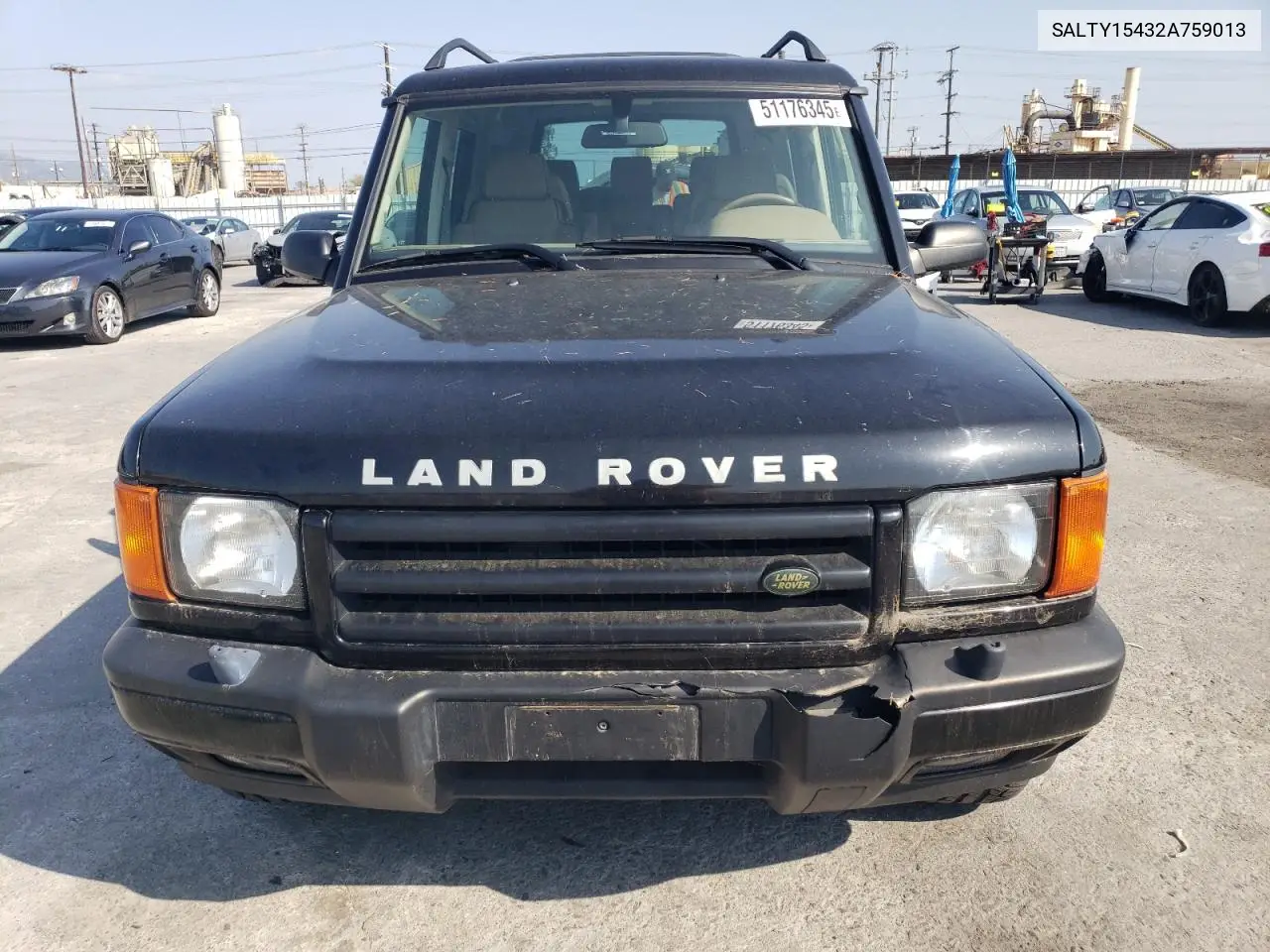 2002 Land Rover Discovery Ii Se VIN: SALTY15432A759013 Lot: 51176345