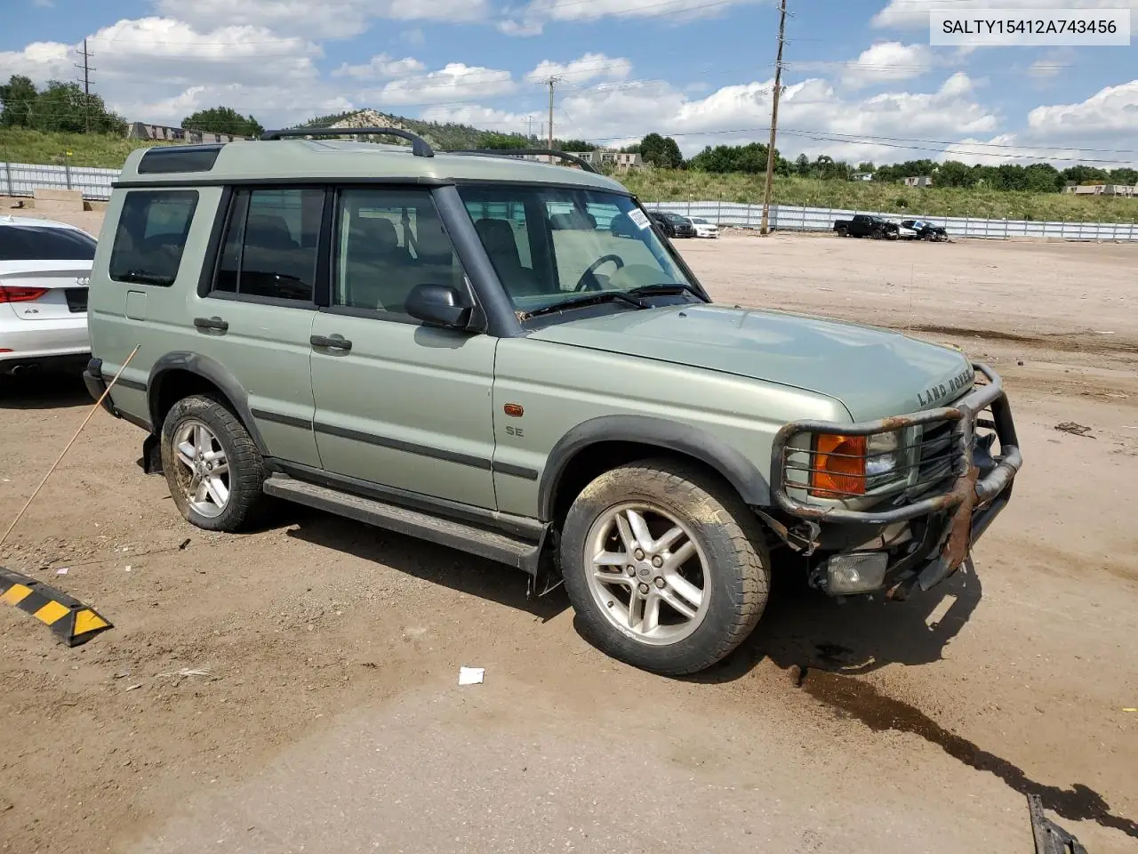 2002 Land Rover Discovery Ii Se VIN: SALTY15412A743456 Lot: 63089525