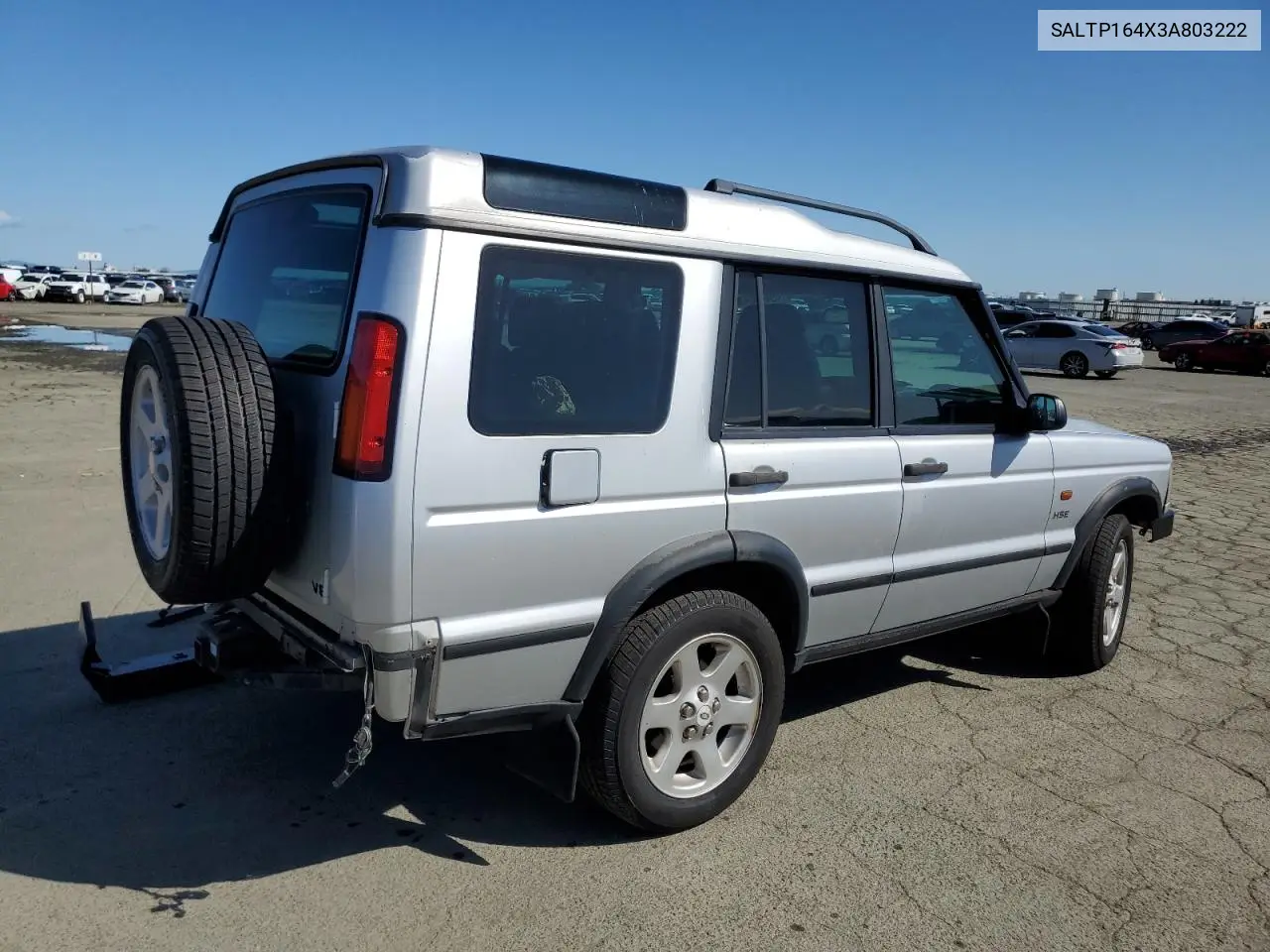 2003 Land Rover Discovery Ii Hse VIN: SALTP164X3A803222 Lot: 49445645