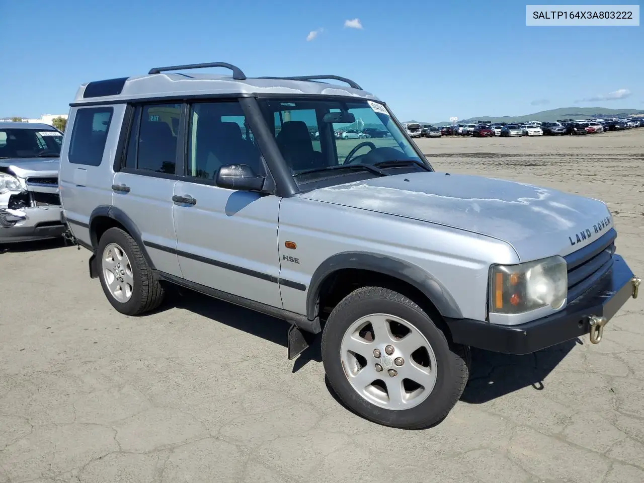 2003 Land Rover Discovery Ii Hse VIN: SALTP164X3A803222 Lot: 49445645
