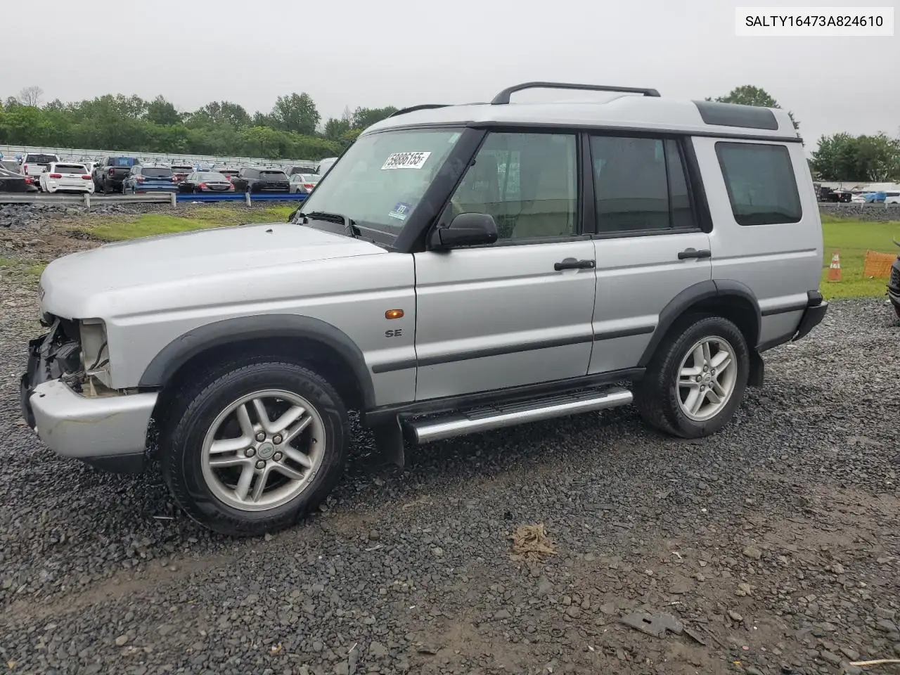 2003 Land Rover Discovery Ii Se VIN: SALTY16473A824610 Lot: 59886155