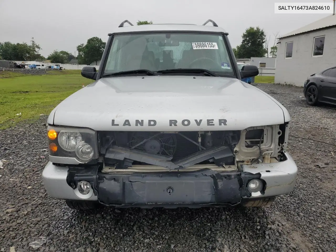 2003 Land Rover Discovery Ii Se VIN: SALTY16473A824610 Lot: 59886155