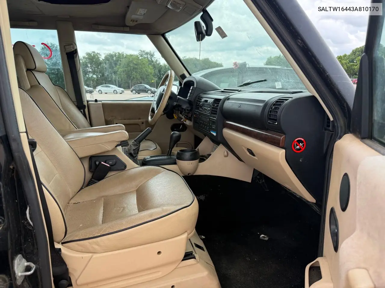 2003 Land Rover Discovery Ii Se VIN: SALTW16443A810170 Lot: 61057015