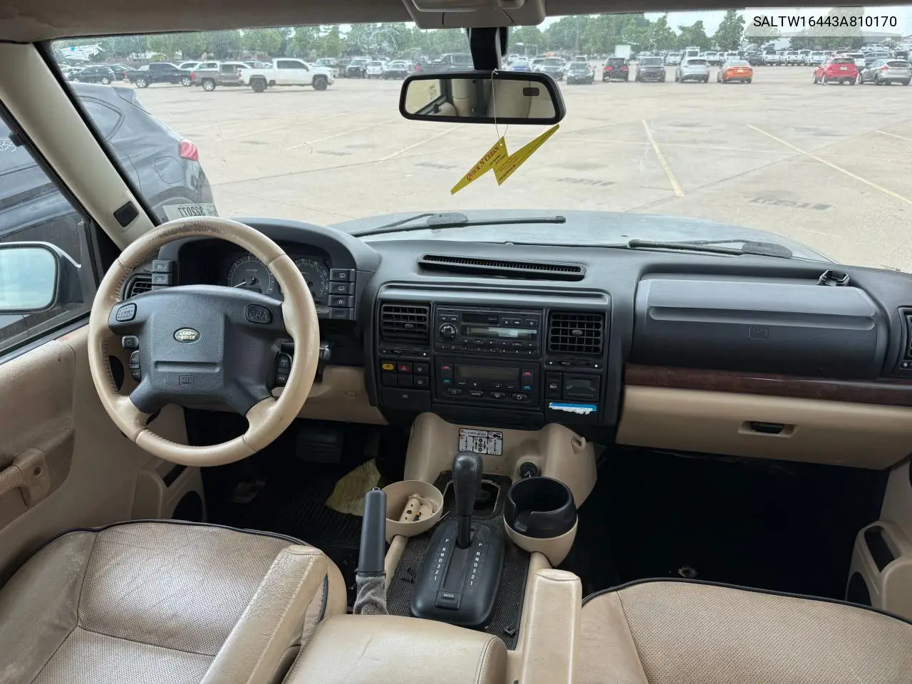 2003 Land Rover Discovery Ii Se VIN: SALTW16443A810170 Lot: 61057015