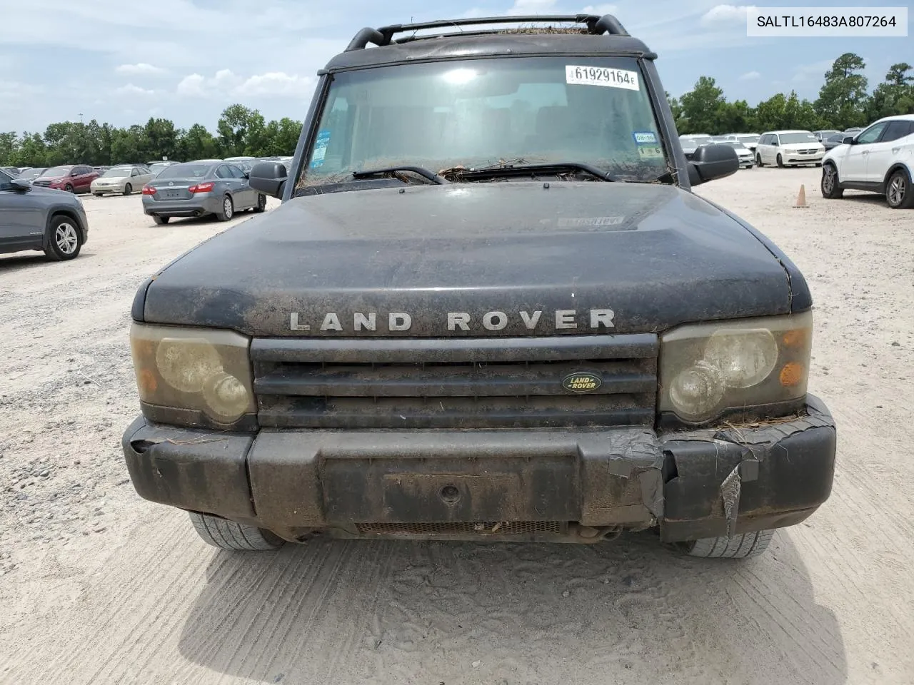 2003 Land Rover Discovery Ii S VIN: SALTL16483A807264 Lot: 61929164