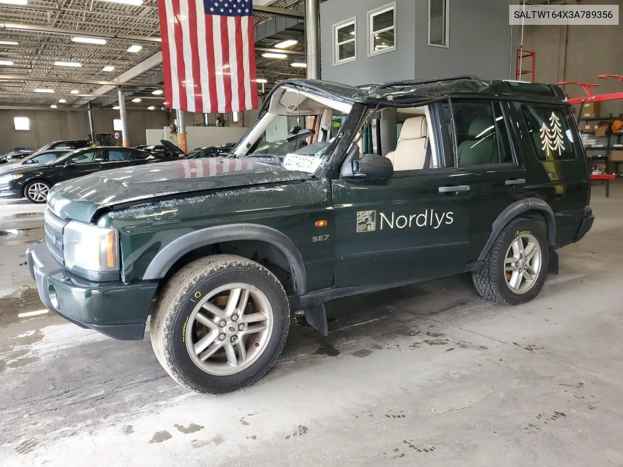 2003 Land Rover Discovery Ii Se VIN: SALTW164X3A789356 Lot: 62742015