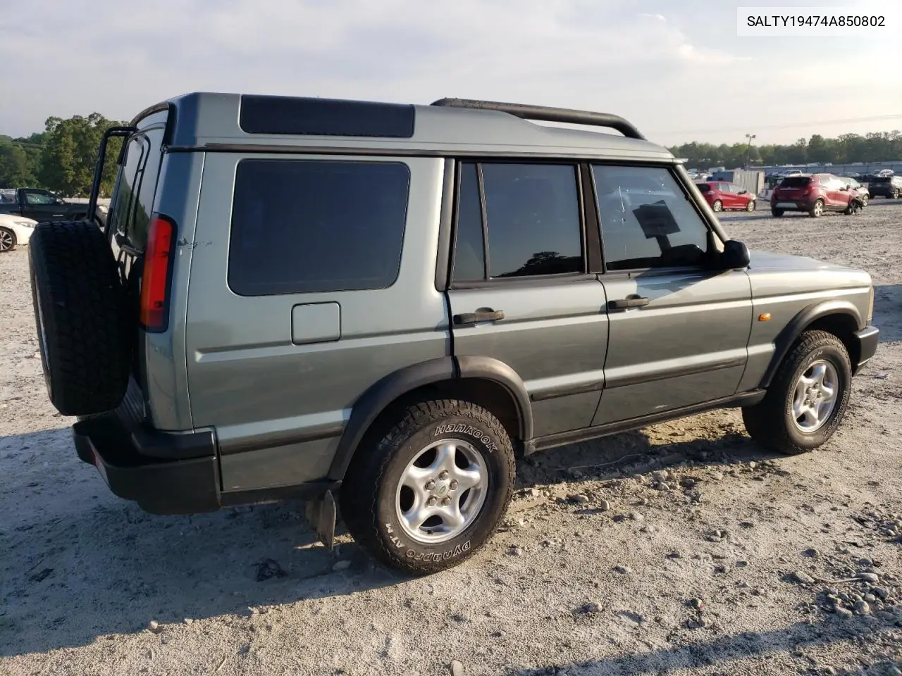2004 Land Rover Discovery Ii Se VIN: SALTY19474A850802 Lot: 57550365