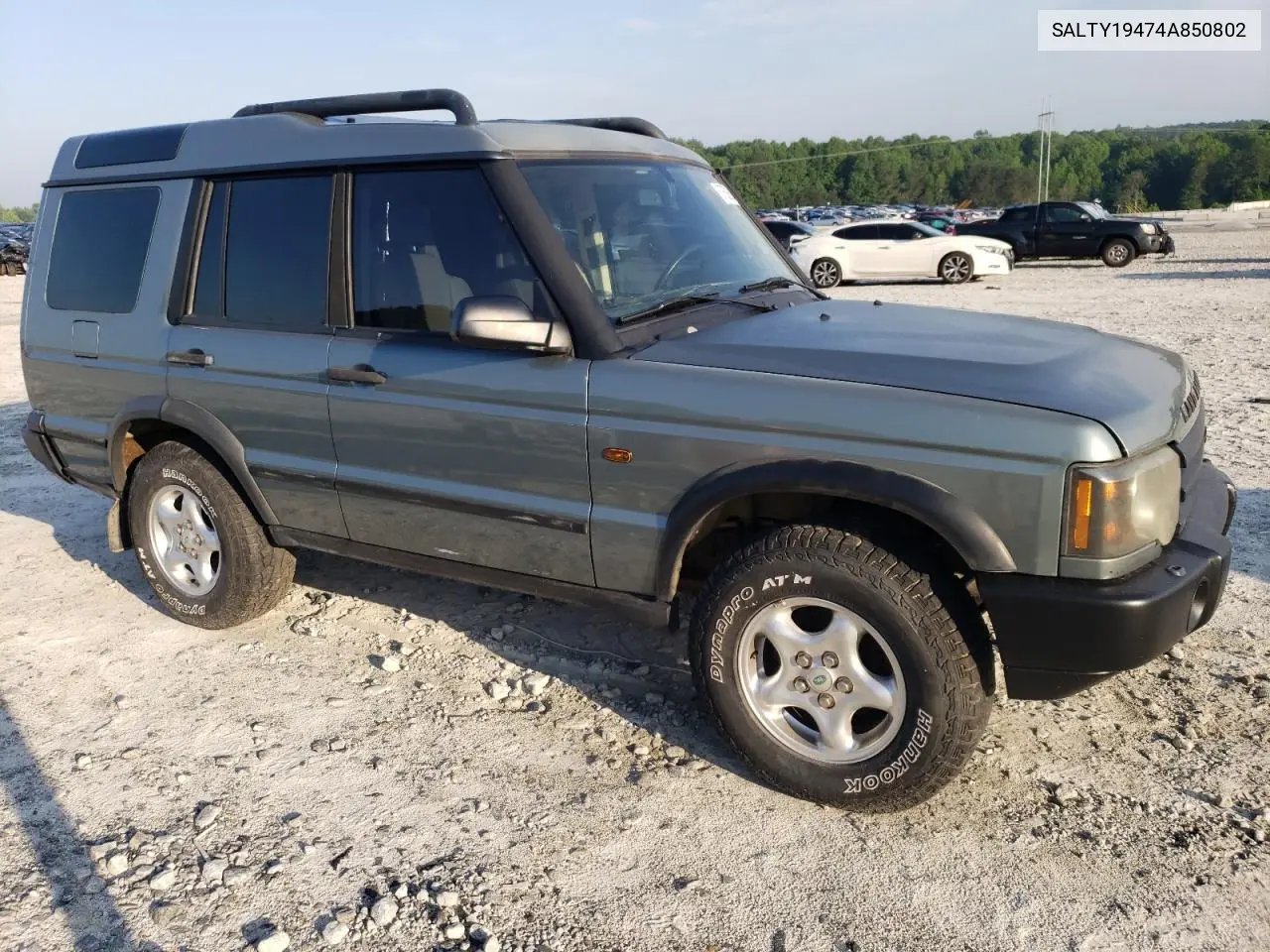 2004 Land Rover Discovery Ii Se VIN: SALTY19474A850802 Lot: 57550365