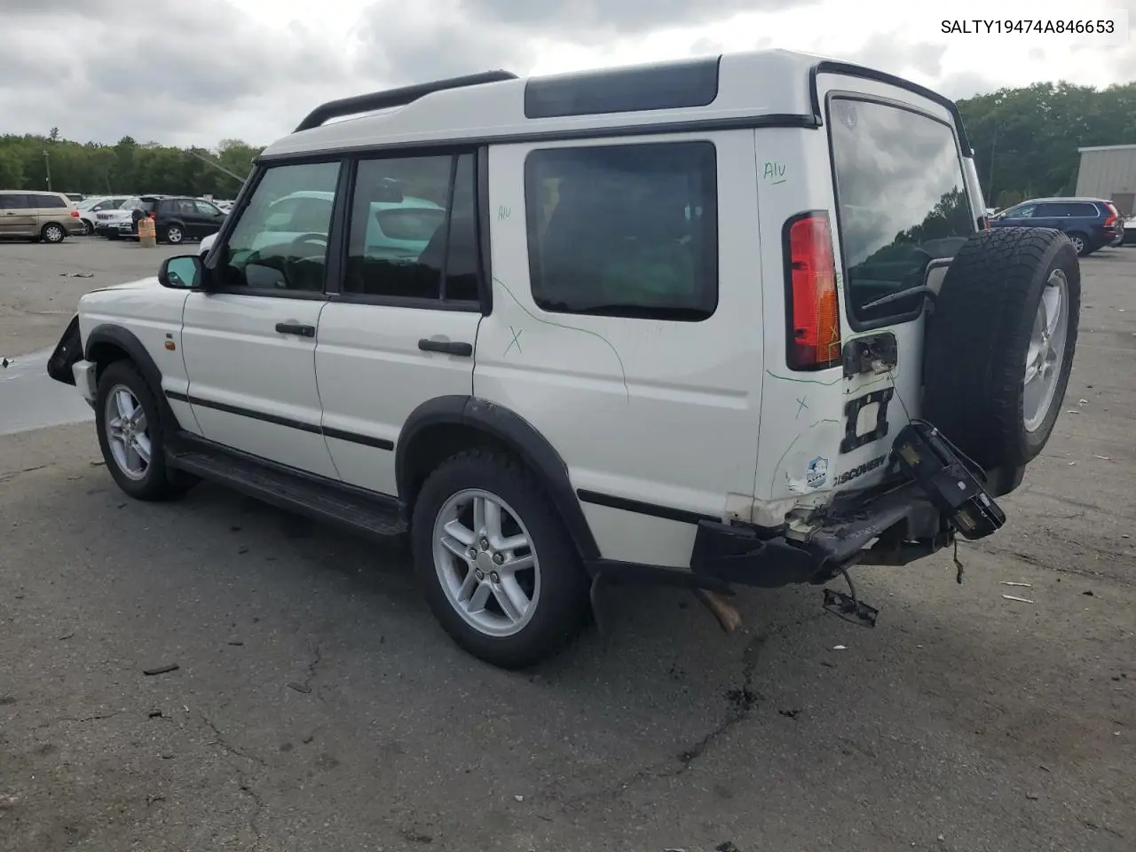 2004 Land Rover Discovery Ii Se VIN: SALTY19474A846653 Lot: 59087945