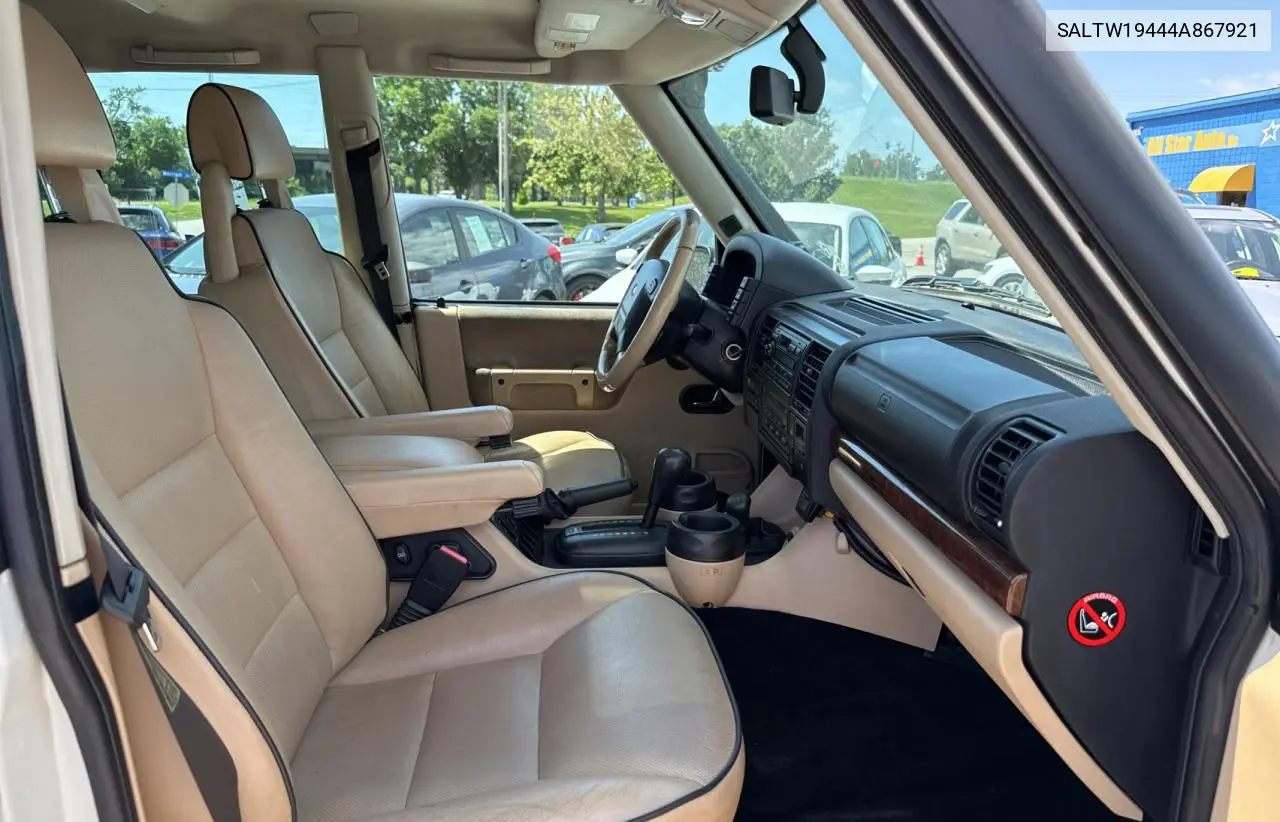 2004 Land Rover Discovery Ii Se VIN: SALTW19444A867921 Lot: 62327865