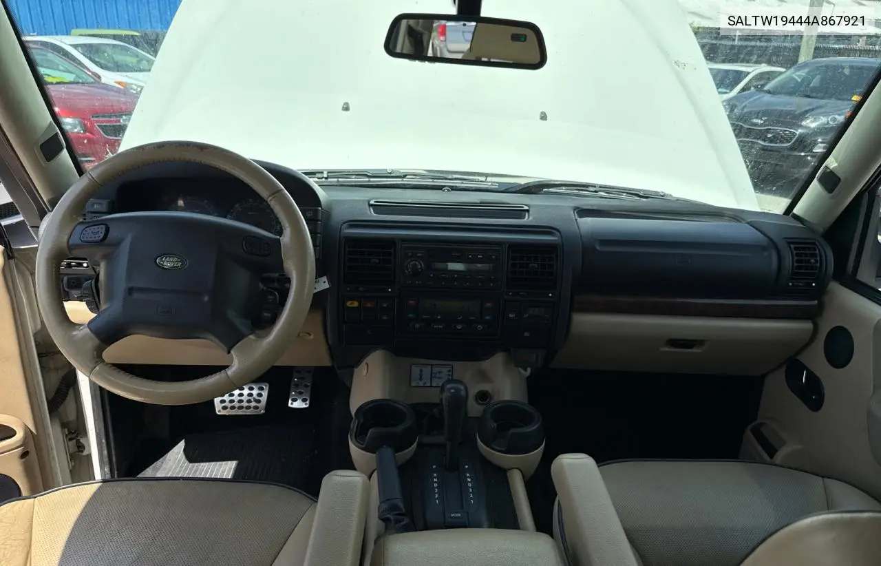 2004 Land Rover Discovery Ii Se VIN: SALTW19444A867921 Lot: 62327865