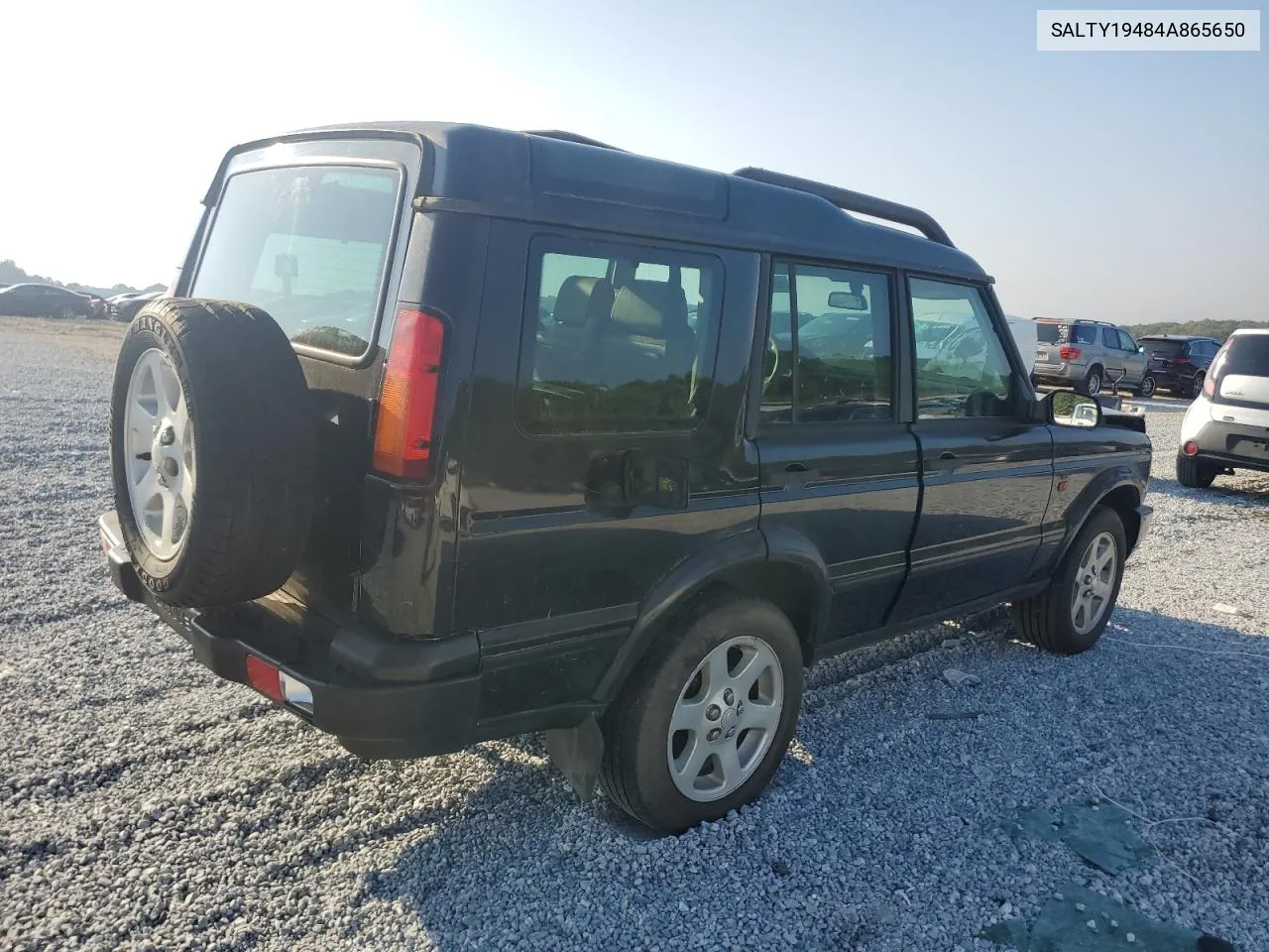 2004 Land Rover Discovery Ii Se VIN: SALTY19484A865650 Lot: 65668804